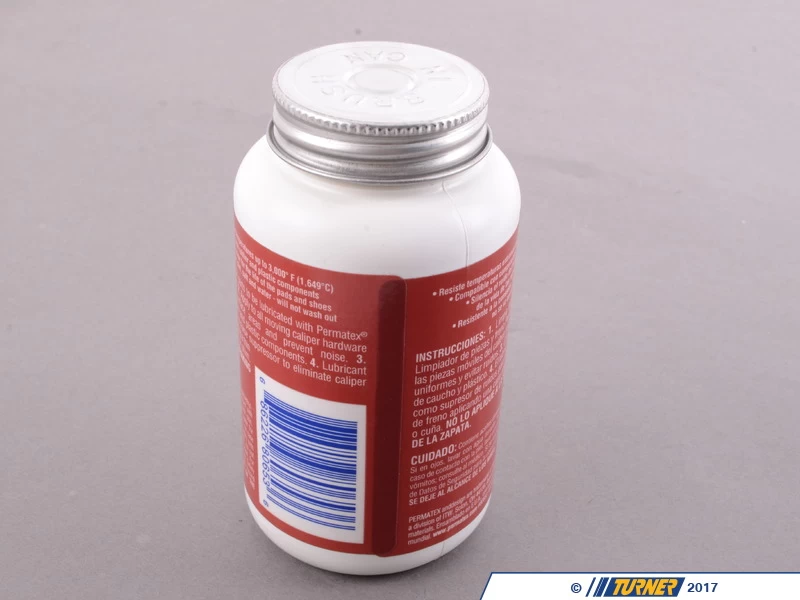 Permatex Ceramic Extreme Brake Parts Lubricant - 8oz Brush Top Bottle 4 Permatex Ceramic Extreme Brake Parts Lubricant - 8oz Brush Top Bottle - Image 2