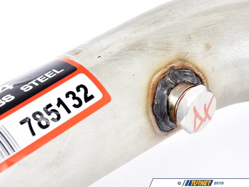 E31 850i/ci 91-97 Supersprint Metallic Sport Cats, Bank 2/Right 4 E31 850i/ci 91-97 Supersprint Metallic Sport Cats, Bank 2/Right - Image 2