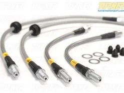 E39 5 Series Stainless Steel Brake Line Set - DOT Approved -Auto Parts 1109066 x800