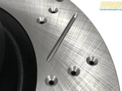 Cross-Drilled & Slotted Brake Rotors - Rear - E90 330i/Xi, E9X 335i/Xi (pair) -Auto Parts 1235910 x800