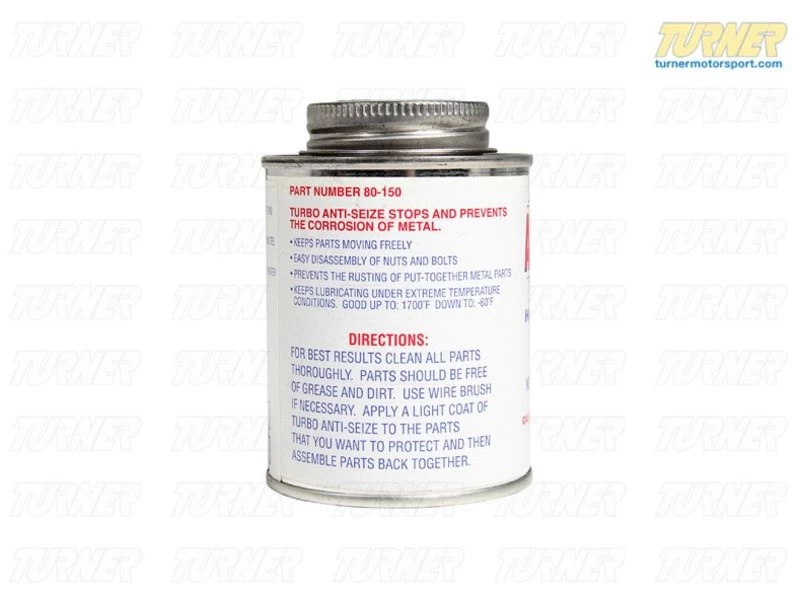 Turbo Lubricant Anti-Seize - 8oz W/ Brush 5 Turbo Lubricant Anti-Seize - 8oz W/ Brush - Image 3