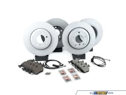 Rotor And Pad Replacement Package - Front And Rear - E46 330i/Ci/xi