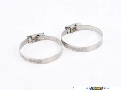 ECS Aluminized Silicone Water Pump Hose - With Clamps