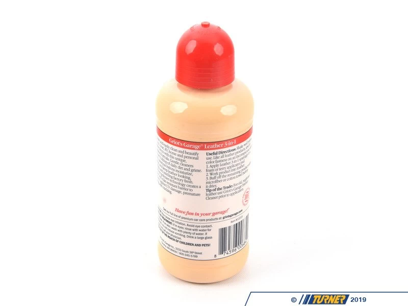 Leather 3-in-1 - 16 Oz - Griot's Garage 4 Leather 3-in-1 - 16 Oz - Griot's Garage - Image 2