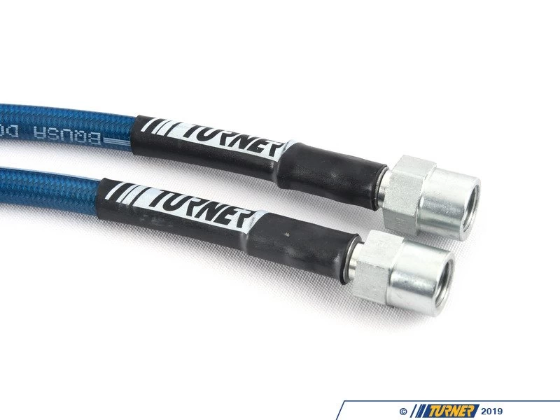 Turner Rear Stainless Steel Brake Lines - E3/E10/E12/E21/E23/E24/E30/E36 4 Turner Rear Stainless Steel Brake Lines - E3/E10/E12/E21/E23/E24/E30/E36 - Image 2