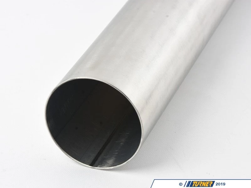 Universal Stainless Steel Straight Pipe - 3.0" OD - 24" Length 4 Universal Stainless Steel Straight Pipe - 3.0" OD - 24" Length - Image 2