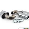E70 X5M Supersprint Exhaust Tips - Satin Black (Fits Supersprint Mufflers) -Auto Parts 1400047 x800
