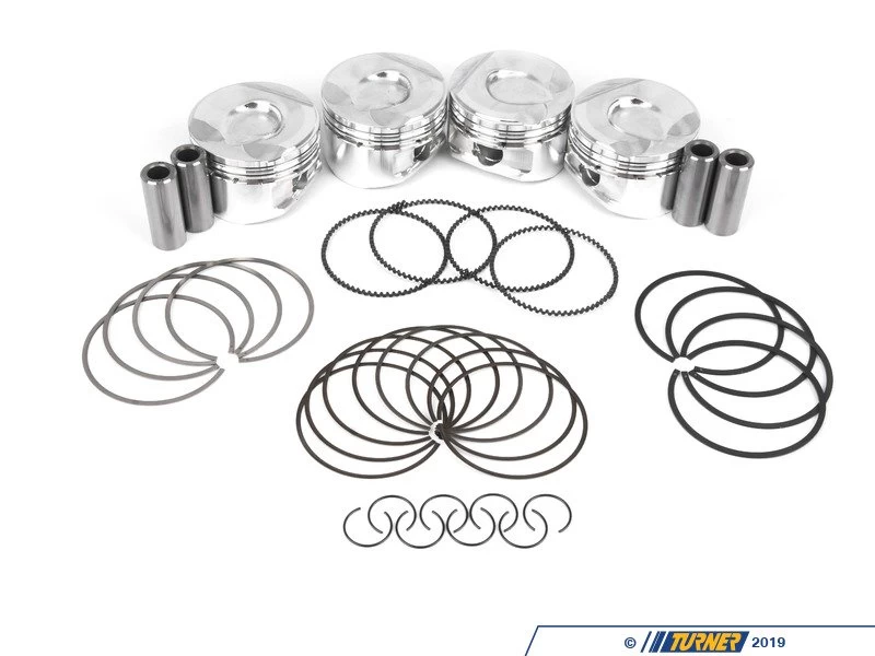 CP Forged Piston & Ring Set (Set Of 4) - 77mm (standard Size) CR(10.5) 3 CP Forged Piston & Ring Set (Set Of 4) - 77mm (standard Size) CR(10.5)