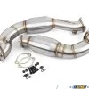 VRSF 3" Stainless Steel Catted Downpipes - E8X/E9X N54