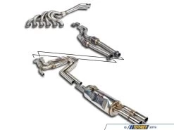 Supersprint Performance Exhaust System - E24 635CSi (06/87-89)