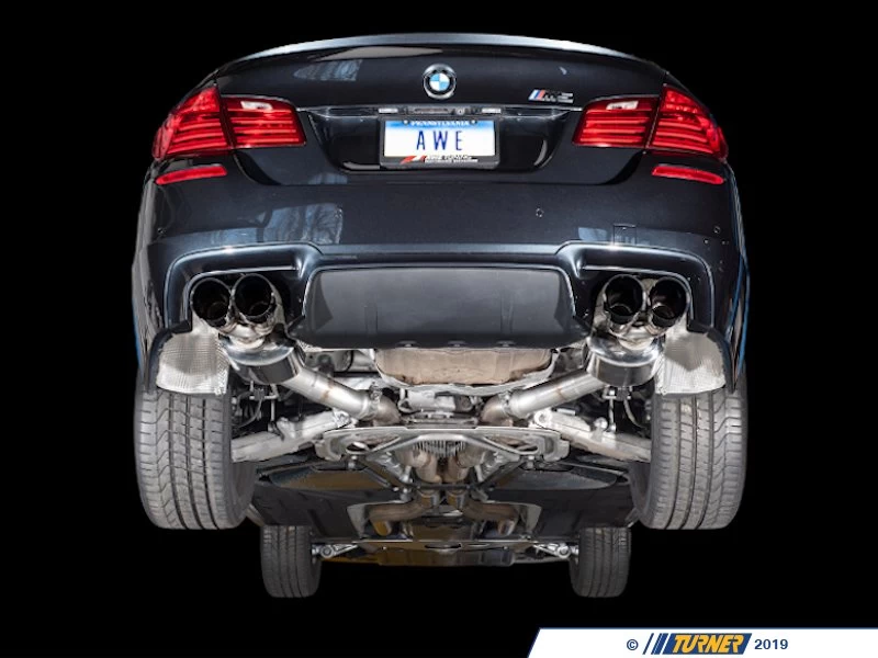 AWE Touring Axle-Back Exhaust F10 M5 - Diamond Black Tips 5 AWE Touring Axle-Back Exhaust F10 M5 - Diamond Black Tips - Image 3