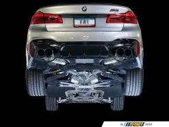AWE SwitchPath Axleback Exhaust - F90 M5 -Auto Parts 1549763 x800