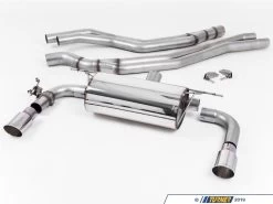 Performance Street Cat Back - Polished Tips - F22 M240