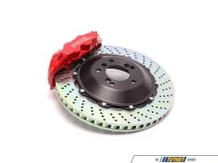 Dinan Front Big Brake Kit By Brembo - Red, Drilled - F01/F02/F07
