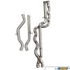 Active Autowerke Equal Length Mid Pipe Kit - Non-Resonated - F80 M3, F82/83 M4 -Auto Parts 1598354 x800