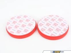 Red Foam Waxing Pads - 6.5" - 2 Pack -Auto Parts 1599860 x800