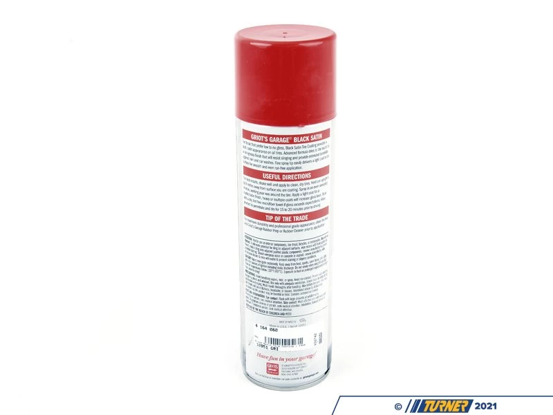 Black Satin Tire Coating - 14oz 5 Black Satin Tire Coating - 14oz - Image 3