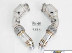 Catted Downpipes With Heatshield For M5/M6 F06/F10/F12/F13