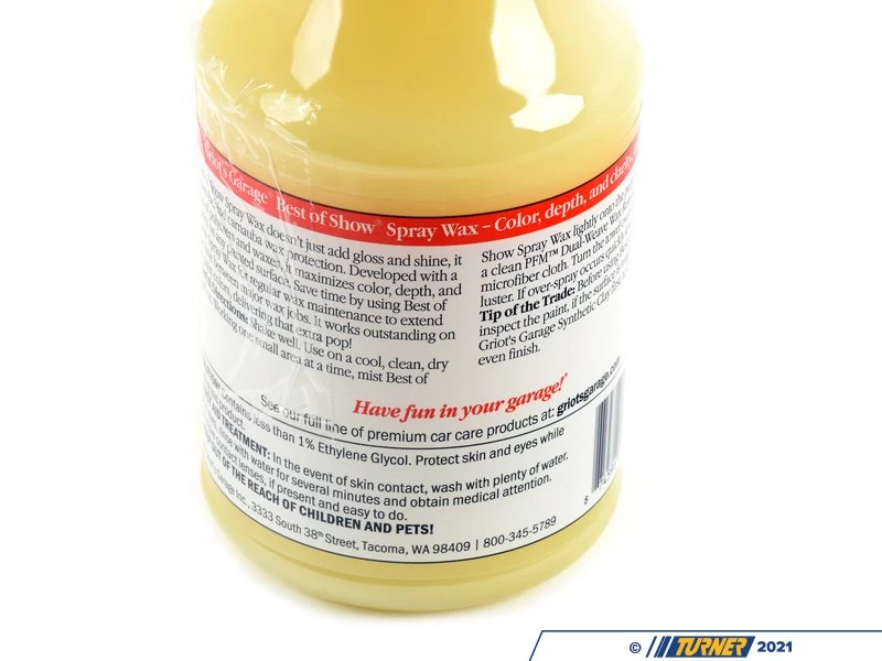 Best Of Show Spray Wax 22oz 6 Best Of Show Spray Wax 22oz - Image 4