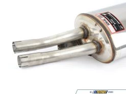 Supersprint Sport Muffler - Angled 76mm Tips - E30 325i/is/ix -Auto Parts 1623874 x800