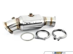VRSF Downpipe Upgrade - Performance High Flow Cat - Includes Hardware