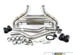 Dinan Free Flow Axle-Back Exhaust - Black Tips - G20 M340 -Auto Parts 1642809 x800