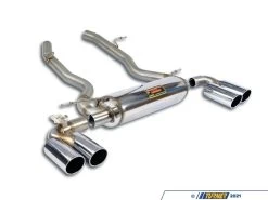 Supersprint Rear Exhaust - Twin 90mm Tips - G02 X4 M40i (w/ Valved Exhaust)