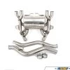 E9X M3 Turner Motorsport Stainless Steel Valved Axle Back Exhaust - Brushed Tips -Auto Parts 1691424 x800