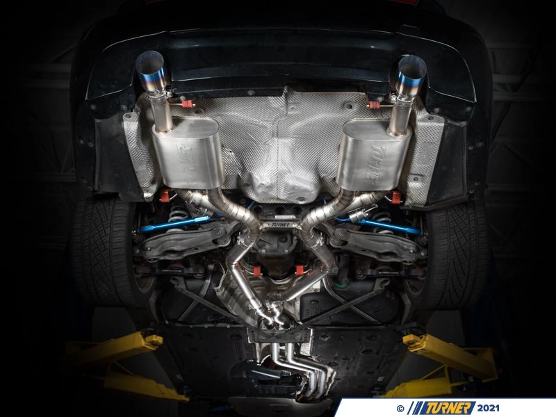 E90 335 Titanium Valved Catback Exhaust 6 E90 335 Titanium Valved Catback Exhaust - Image 4