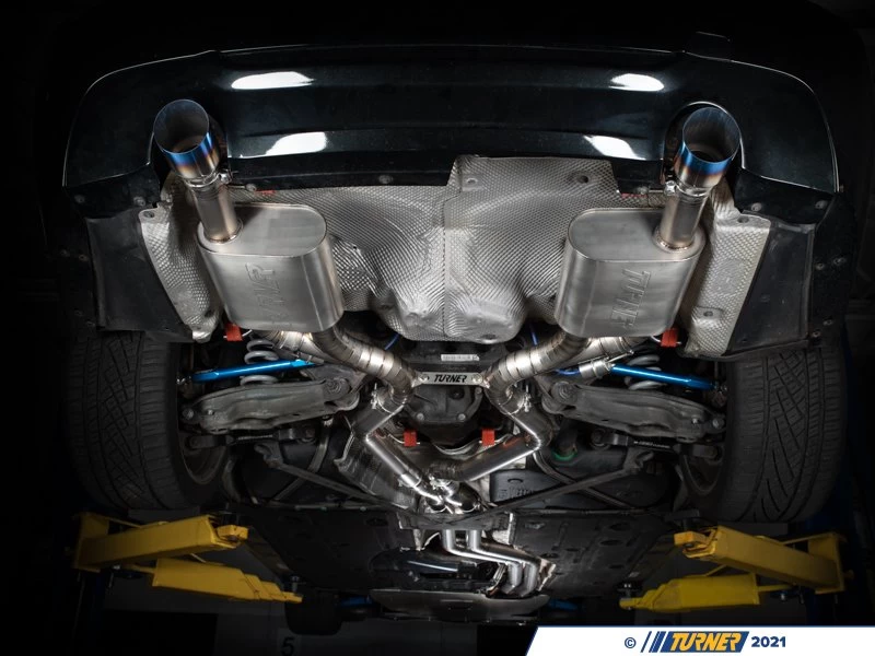 E90 335 Titanium Valved Catback Exhaust 4 E90 335 Titanium Valved Catback Exhaust - Image 2