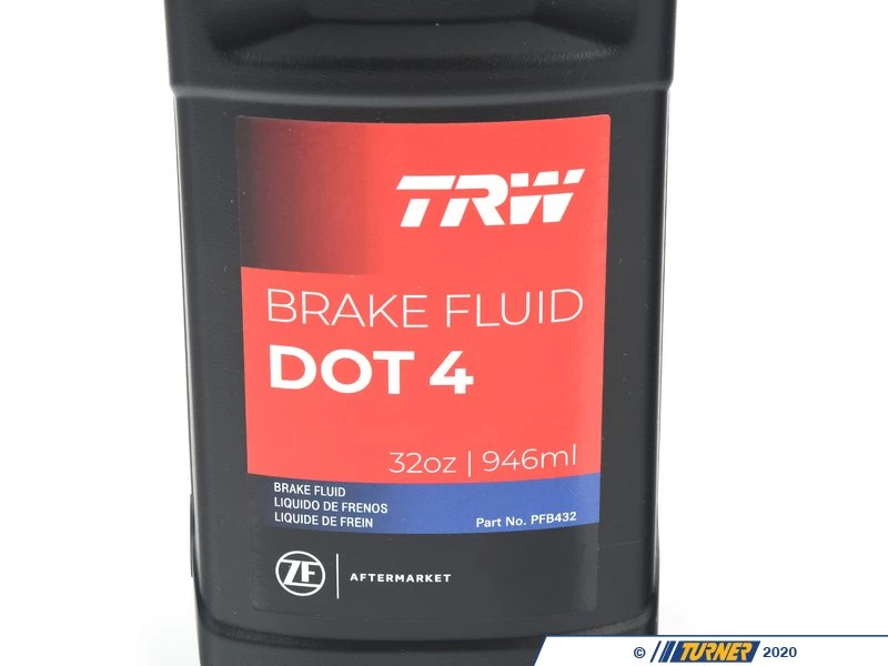 TRW DOT 4 Brake Fluid - 32 Oz 4 TRW DOT 4 Brake Fluid - 32 Oz - Image 2