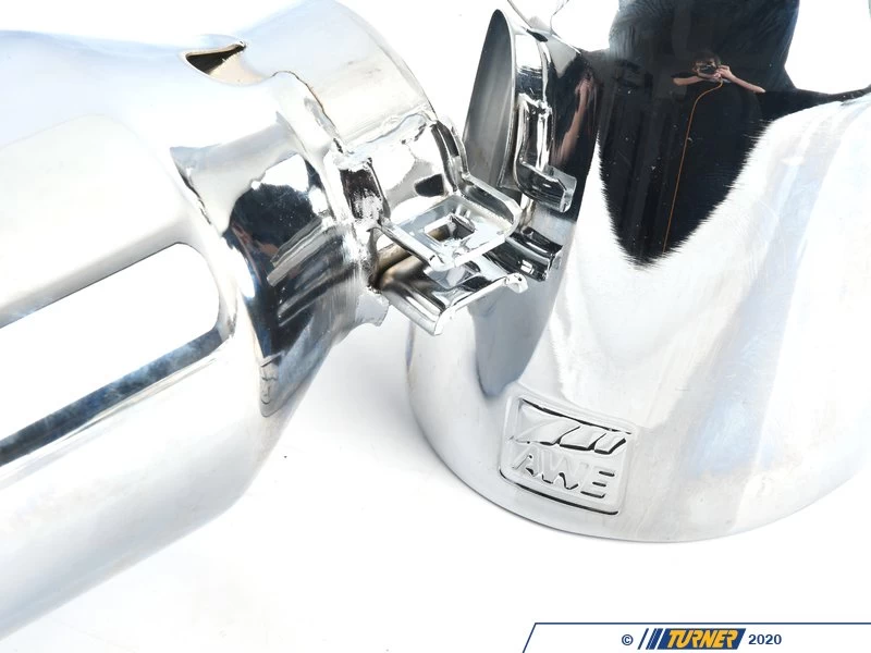 AWE Resonated Touring Edition Exhaust - Chrome Silver Tips 17 AWE Resonated Touring Edition Exhaust - Chrome Silver Tips - Image 15