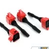 B-Series Performance Ignition Coil - Red - Set Of Four -Auto Parts 1736631 x800
