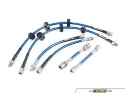 Turner Motorsport Stainless Steel Brake Lines - Complete Kit - E31 8 Series -Auto Parts 1736635 x800