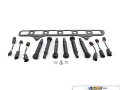 B58 Ignition Coil Upgrade Adapter Kit - Black Anodized - N54 Stock Valve Cover