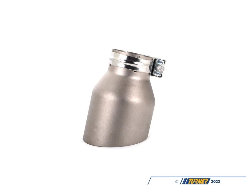 ECS UNIVERSAL Exhaust Tip - 4.0" Titanium - Matte Finish - Priced Each