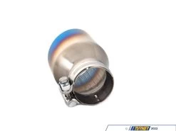 ECS UNIVERSAL Exhaust Tip - 4.0" Titanium - Burnt Finish - Priced Each -Auto Parts 1756276 x800