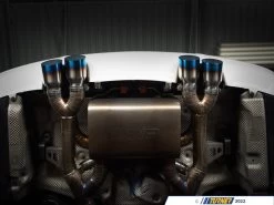 ECS UNIVERSAL Exhaust Tip - 4.0" Titanium - Burnt Finish - Priced Each -Auto Parts 1757634 x800