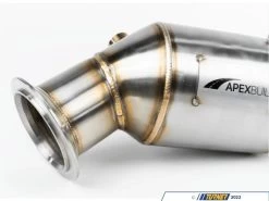 ApexBuilt N55 High-Flow Catted Downpipe - PWG/3.5" - BMW F06/F10/F12/13 N55 3.0L (2011-13) -Auto Parts 1763578 x800
