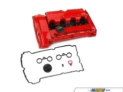 Upgraded Aluminum Valve Cover Kit - Red Paint
