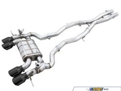 AWE SwitchPath Catback Exhaust - Diamond Black Tips - BMW G8X M3/M4 Base & Competition (RWD & XDrive)