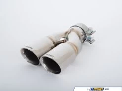 Turner Motorsport Double Wall Slash Cut Exhaust Tip - 2.75 Inlet - 3.0 OD - Stepped Left - Mirror