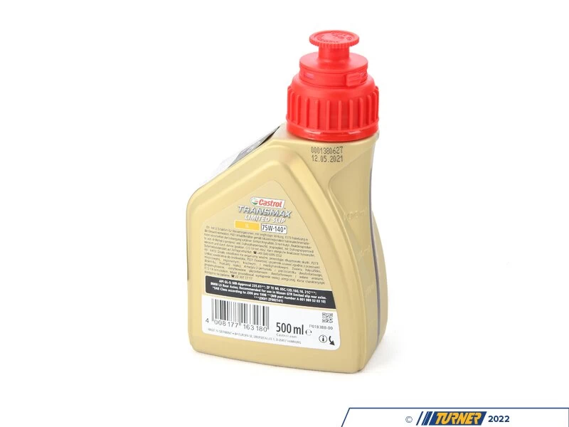 Castrol Syntrax Limited Slip Differential Fluid SAF-XJ 75w140 - 500 Ml 4 Castrol Syntrax Limited Slip Differential Fluid SAF-XJ 75w140 - 500 Ml - Image 2
