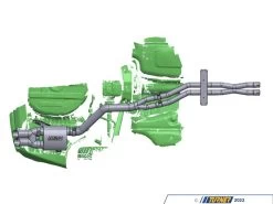 Turner Motorsport Valved Catback Exhaust - E46 325/330 -Auto Parts 1816272 x800