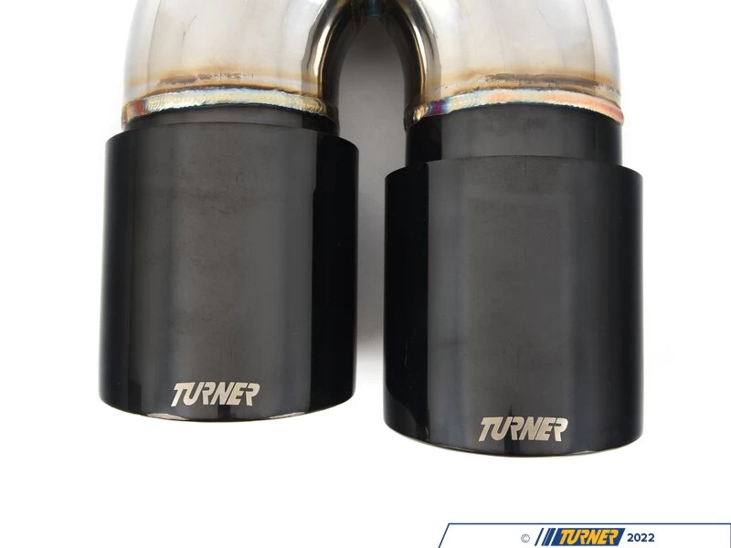 Turner Motorsport Double Wall Slash Cut Exhaust Tip - 2.75 Inlet - 3.5 OD - Stepped Left - Titanium Black Chrome 9 Turner Motorsport Double Wall Slash Cut Exhaust Tip - 2.75 Inlet - 3.5 OD - Stepped Left - Titanium Black Chrome - Image 7
