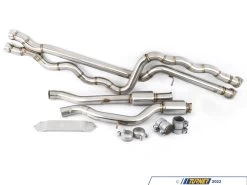 Active Autowerke Equal Length Mid Pipe Kit - Non-Resonated - F80 M3, F82/83 M4 -Auto Parts 1829901 x800