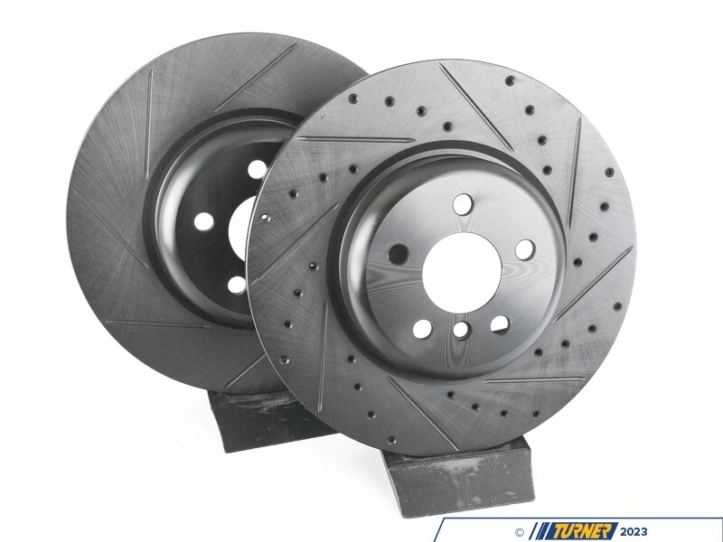 Rear V5 Slotted Brake Rotors - Set (345x24) 3 Rear V5 Slotted Brake Rotors - Set (345x24)