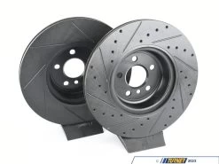 Rear V5 Slotted Brake Rotors - Set (345x24) 7 Rear V5 Slotted Brake Rotors - Set (345x24) -Auto Parts 1832331 x800