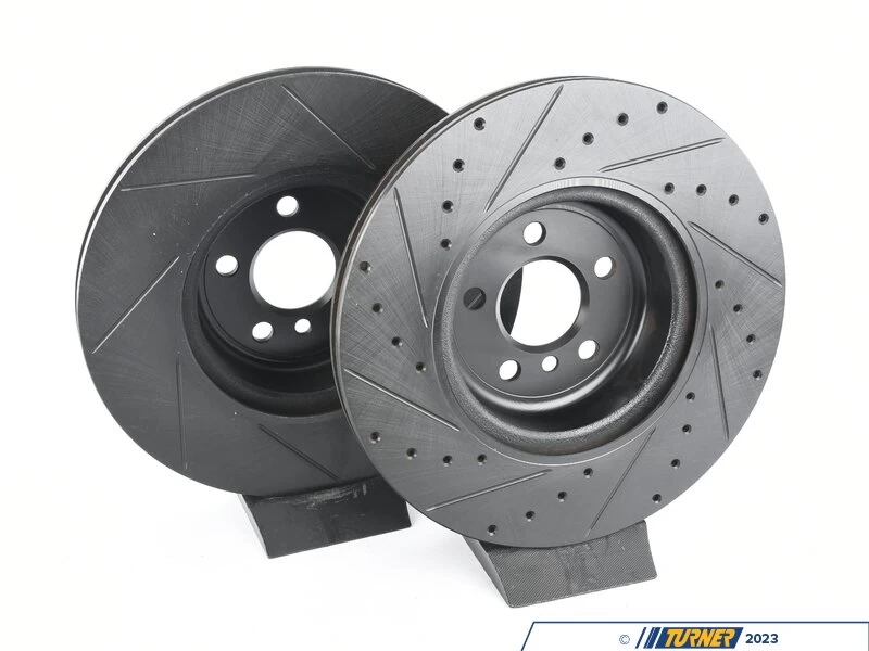 Rear V5 Slotted Brake Rotors - Set (345x24) 5 Rear V5 Slotted Brake Rotors - Set (345x24) - Image 3