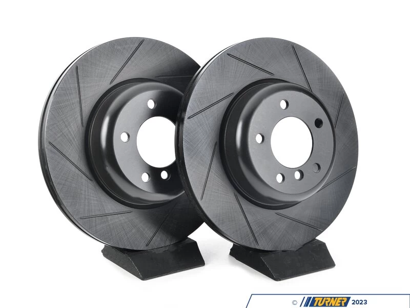 Front V5 Slotted Brake Rotors - Set (338x26) 3 Front V5 Slotted Brake Rotors - Set (338x26)
